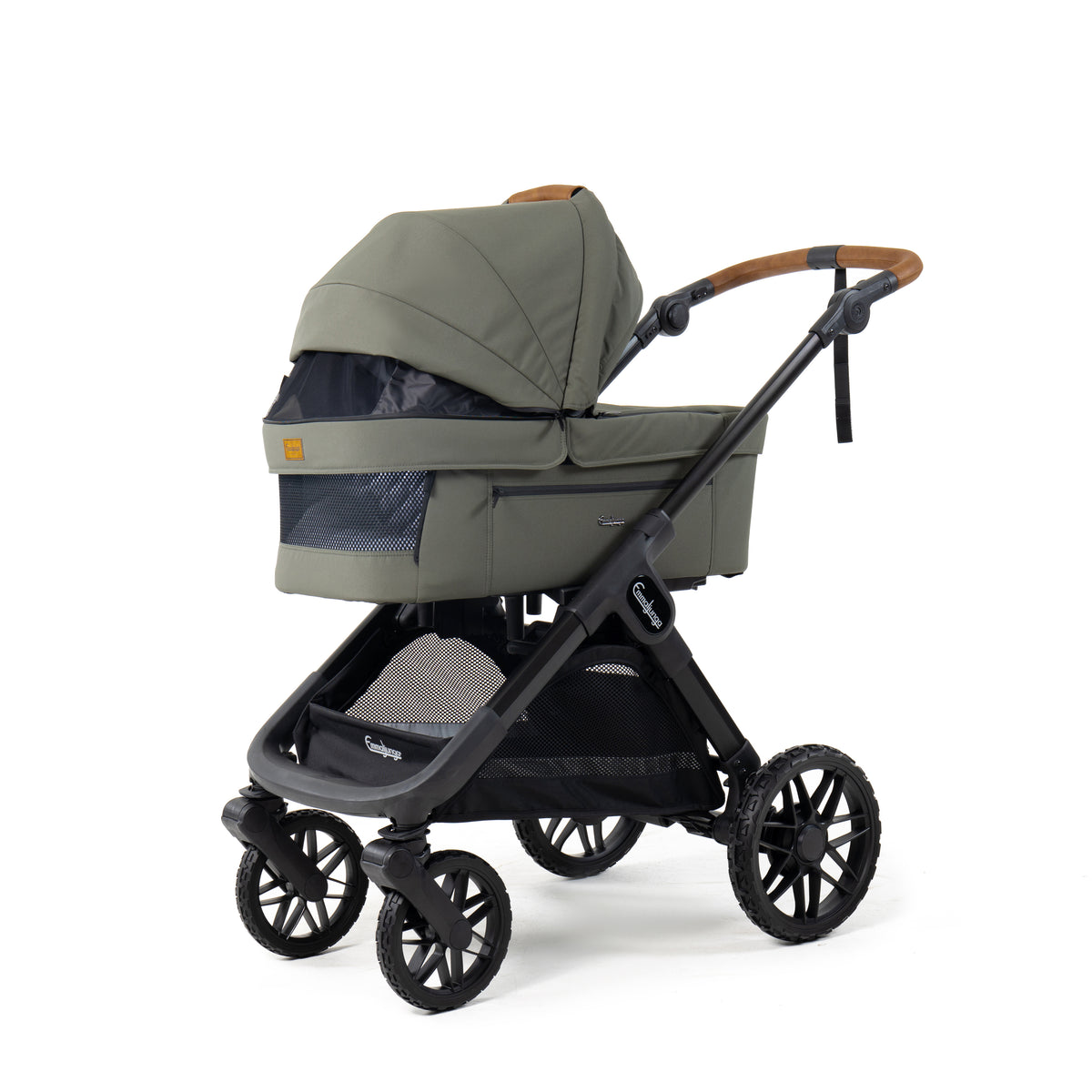 Emmaljunga Kinderwagen SENTO MAX Flat+ Outdoor Green