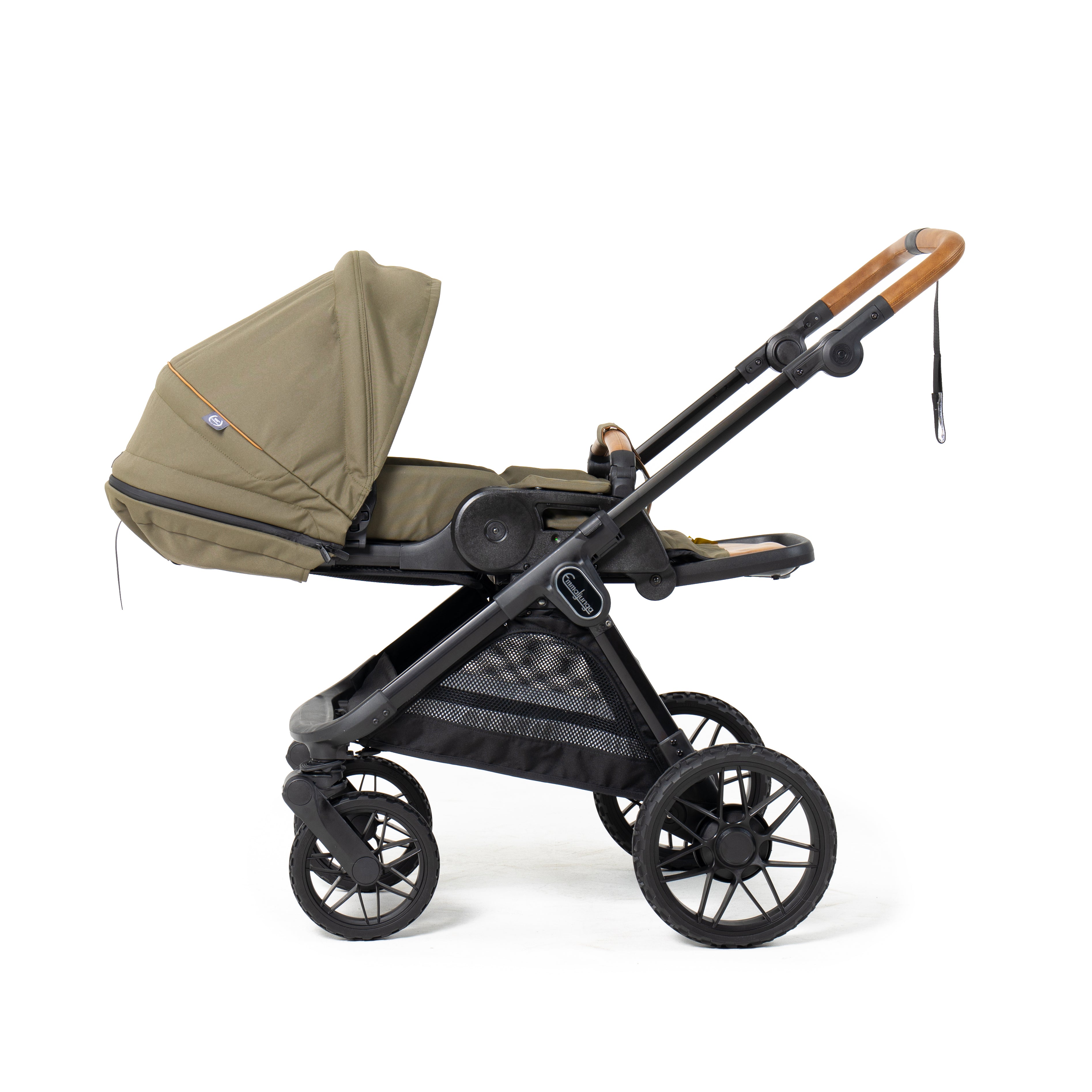 Emmaljunga Kinderwagen SENTO PRO FLAT+ Outdoor Olive