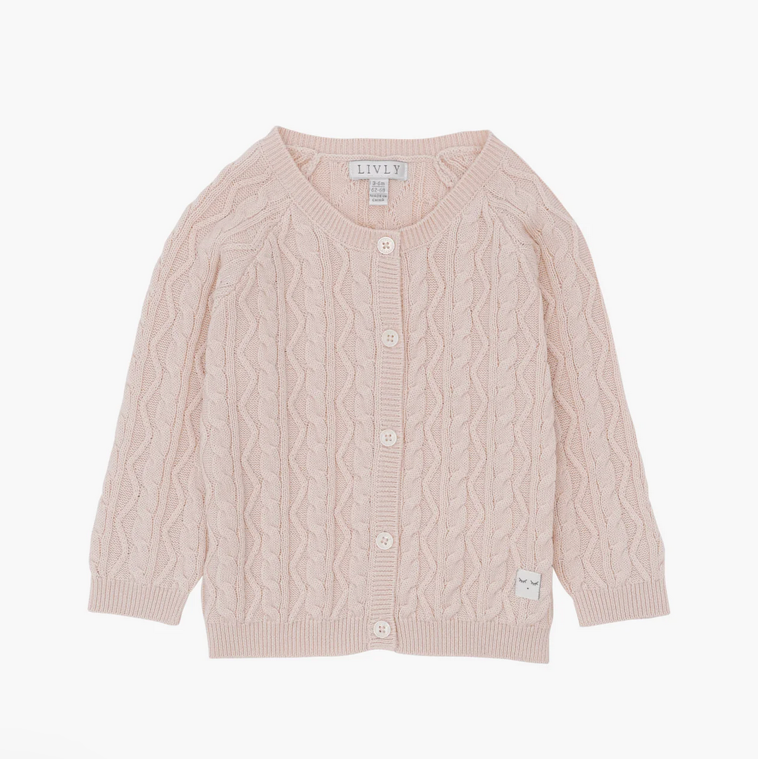 Livly Strickjacke Cardigan puderrosa