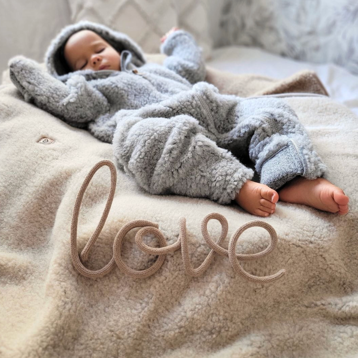 Zaffiro Baby Overall mit Kapuze &