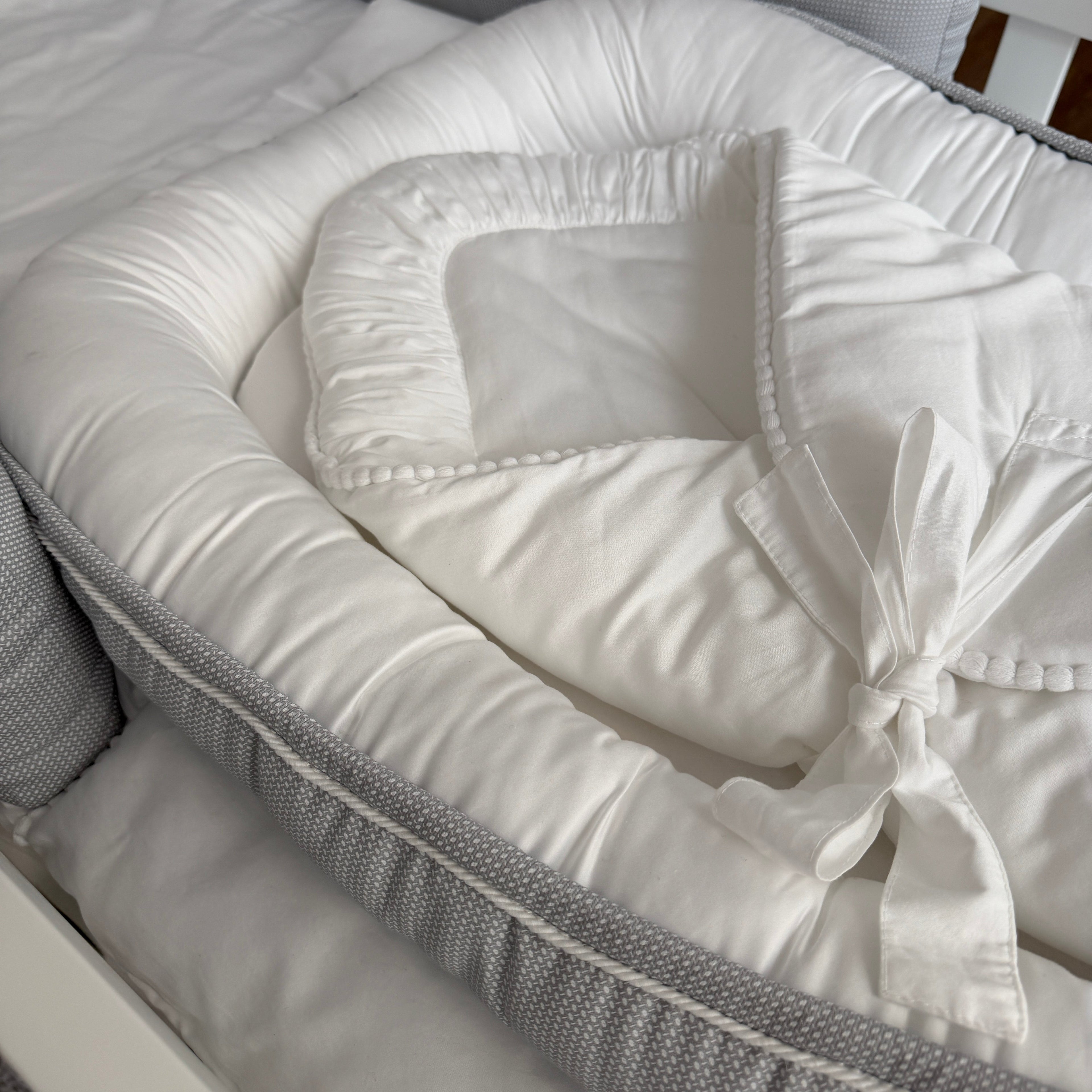 LUI e LEI Babynest ELEGANCE Dreamy Grey