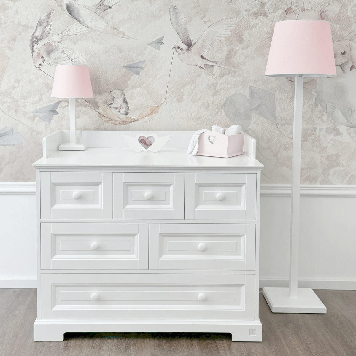 LUI e LEI Tischlampe PRESTIGE Soft pink