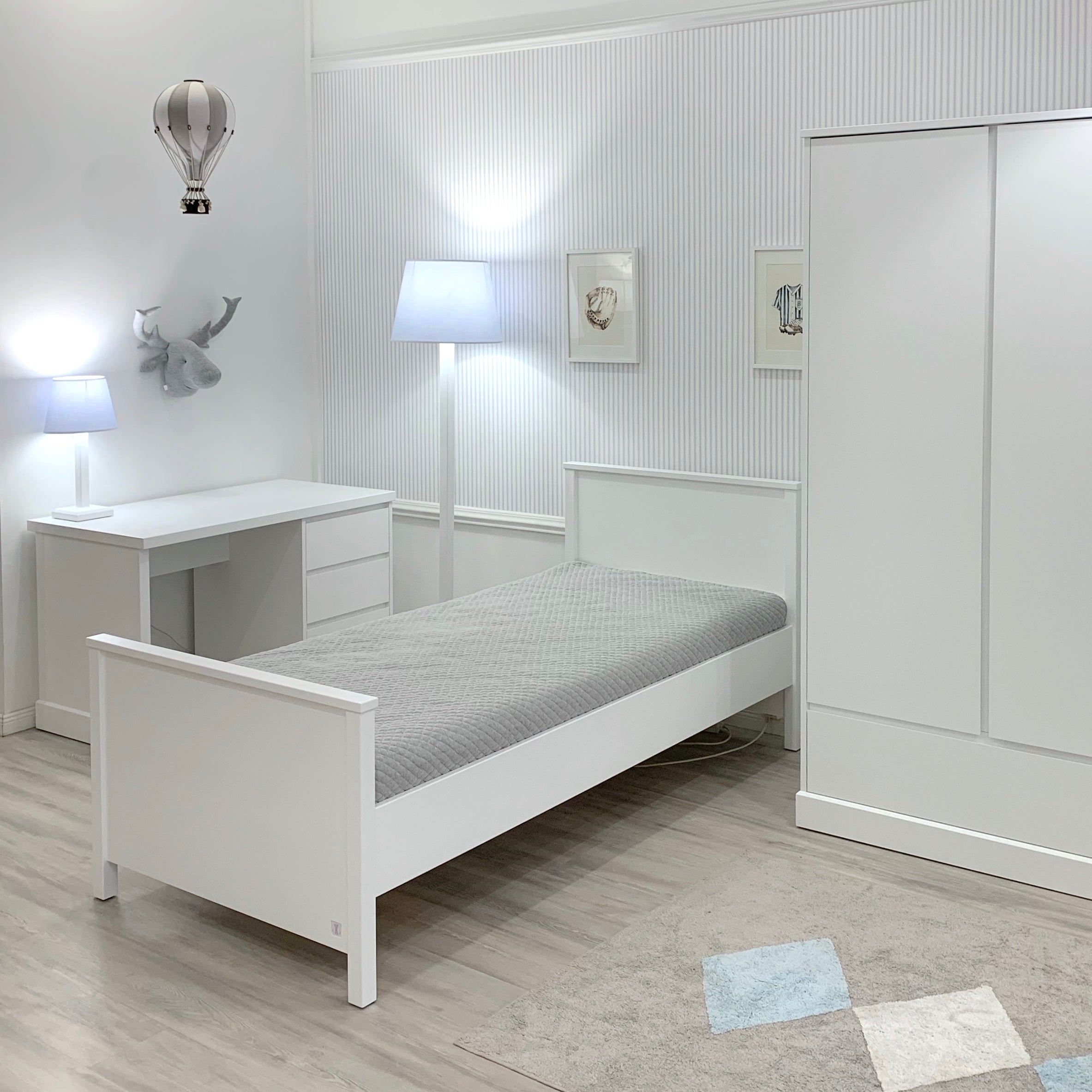 LUI e LEI Kinderbett PRESTIGE 90x200 weiß - Ausstellungsstück