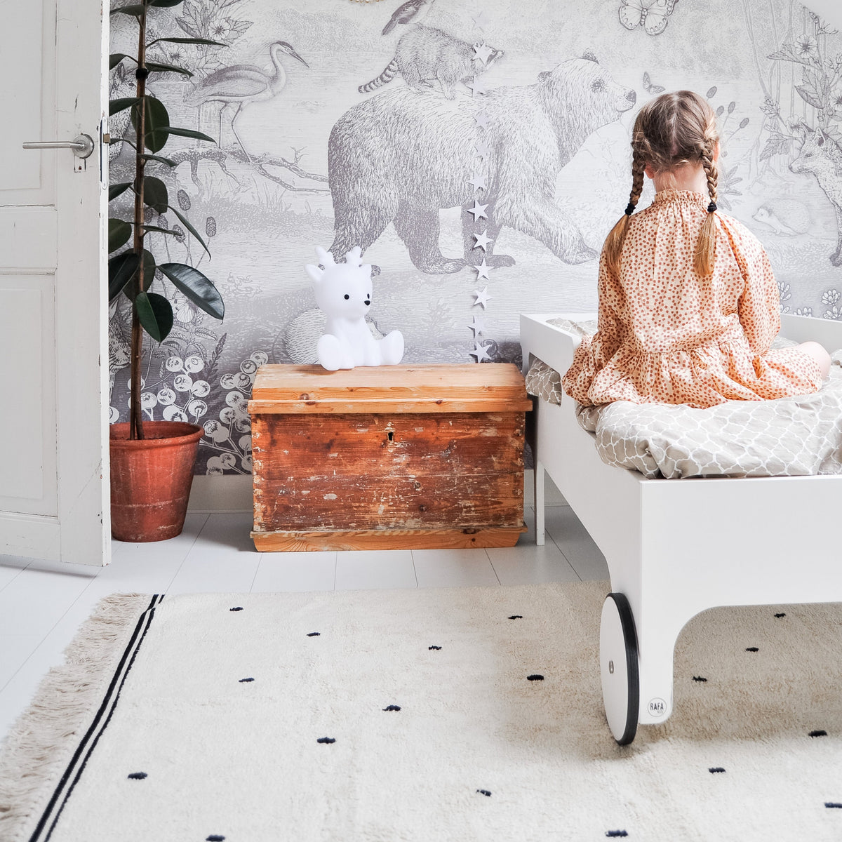 Tapis Petit Teppich EMILY Dots cream