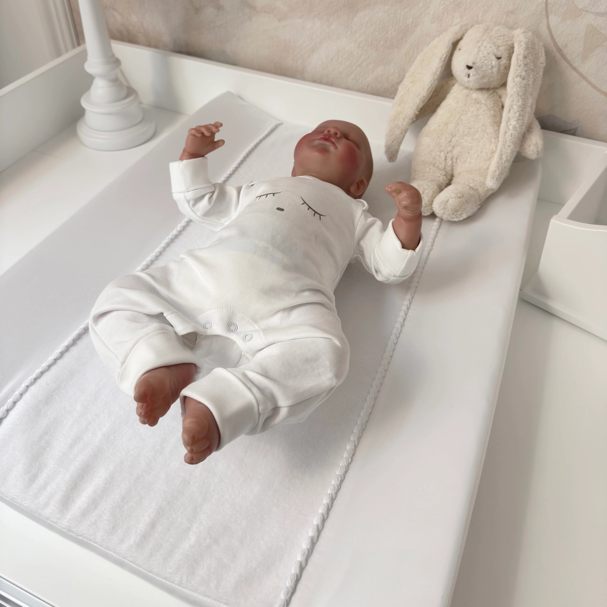 Wickelauflage PEARL White