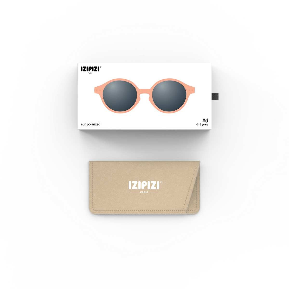 Izipizi Baby Sonnenbrille 0-3 Jahre - Apricot
