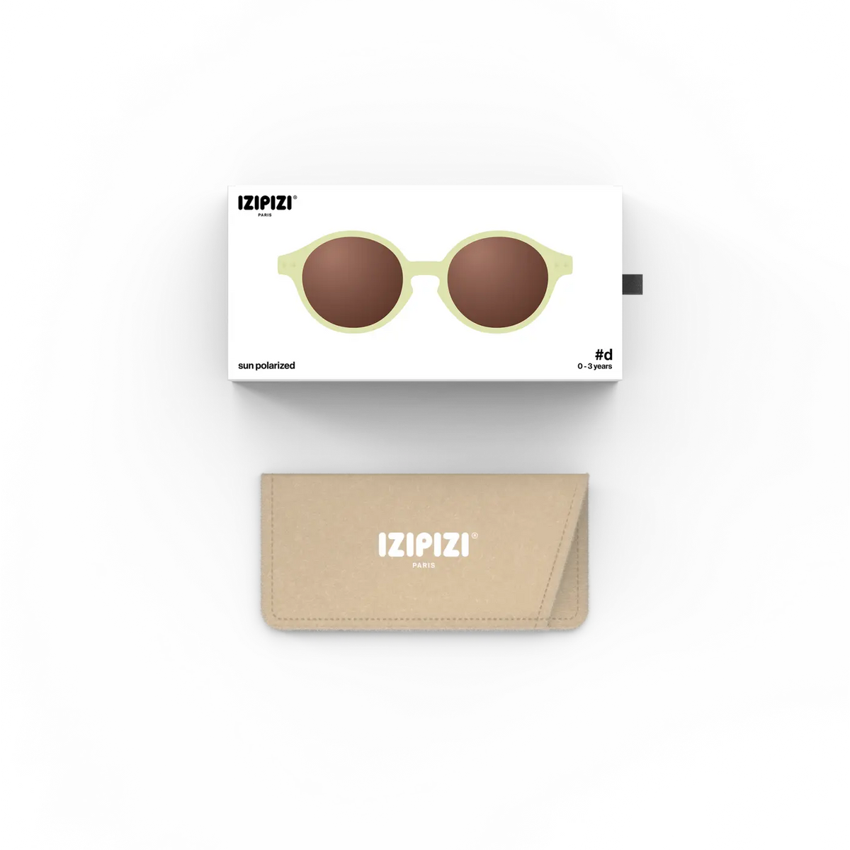 Izipizi Baby Sonnenbrille 0-3 Jahre - Vanilla