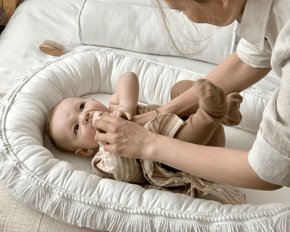 Babynest-Boho-Twist -in-weiss-Cotton-sweets