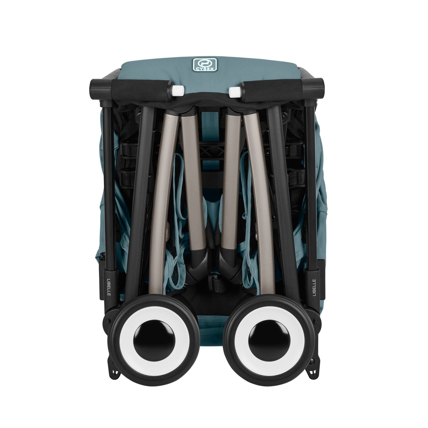 Cybex Buggy Libelle stormy blue zusammengeklappt