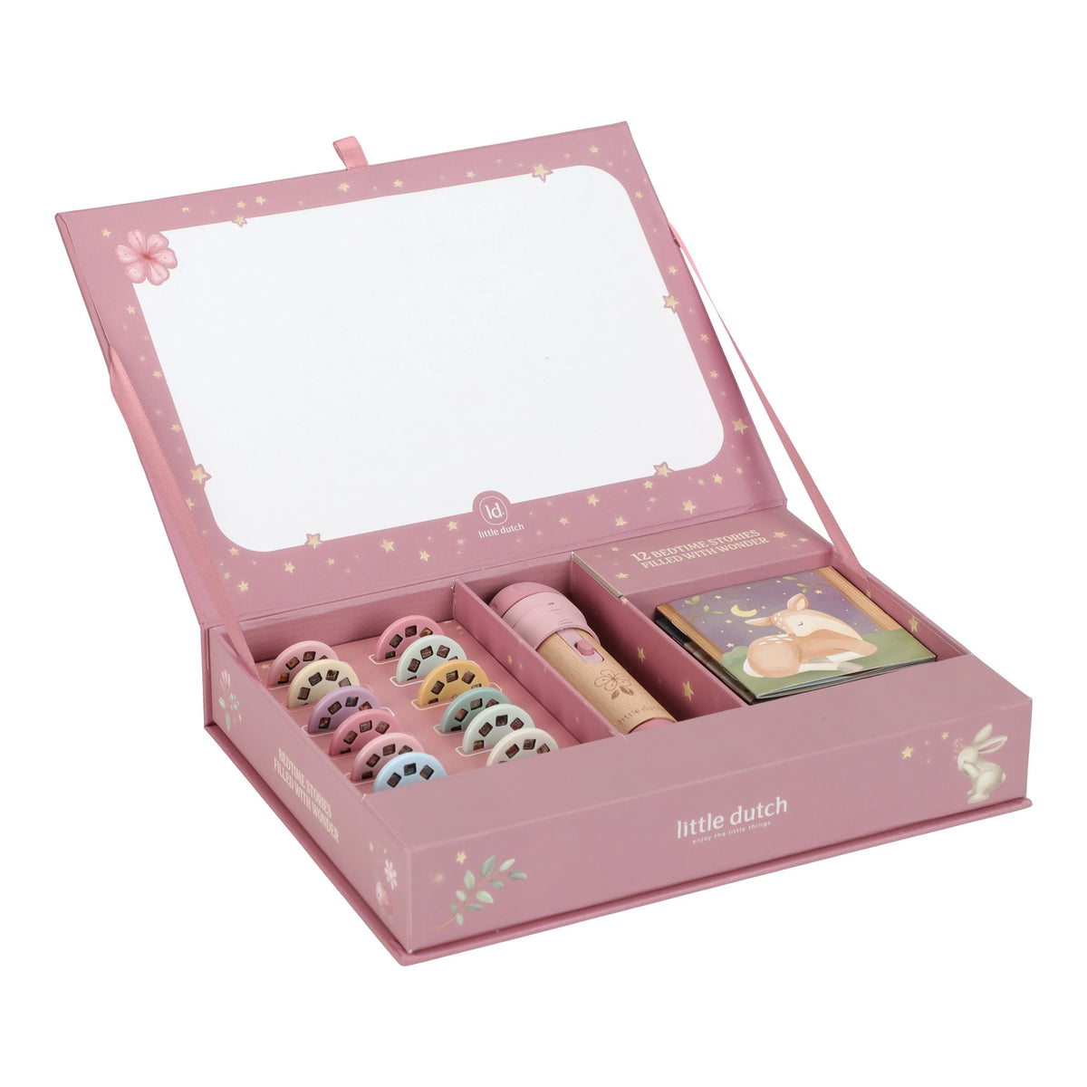 Little Dutch Geschichten Projektor rosa ab 3 Jahren