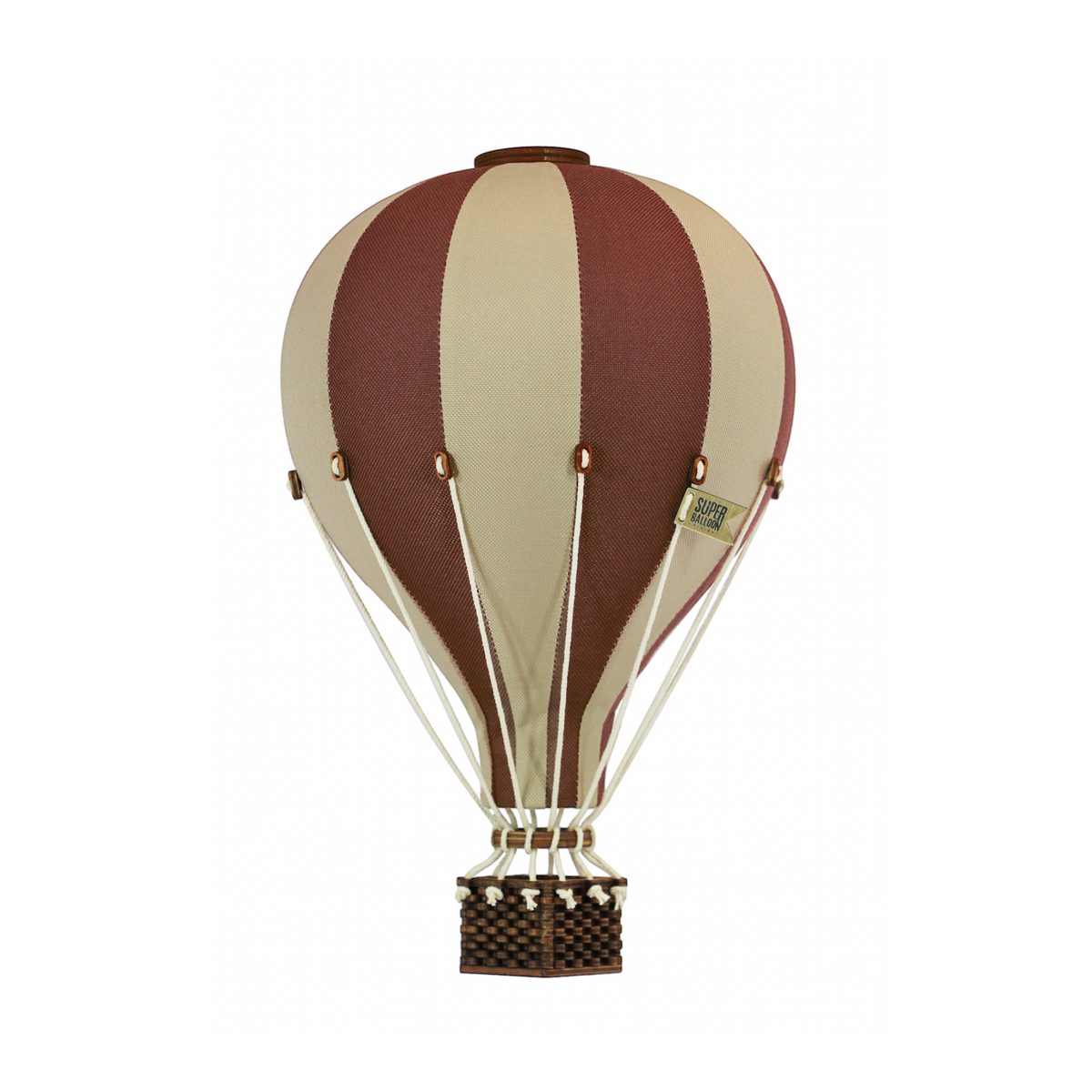 Super Balloon Heißluftballon beige / chocolate