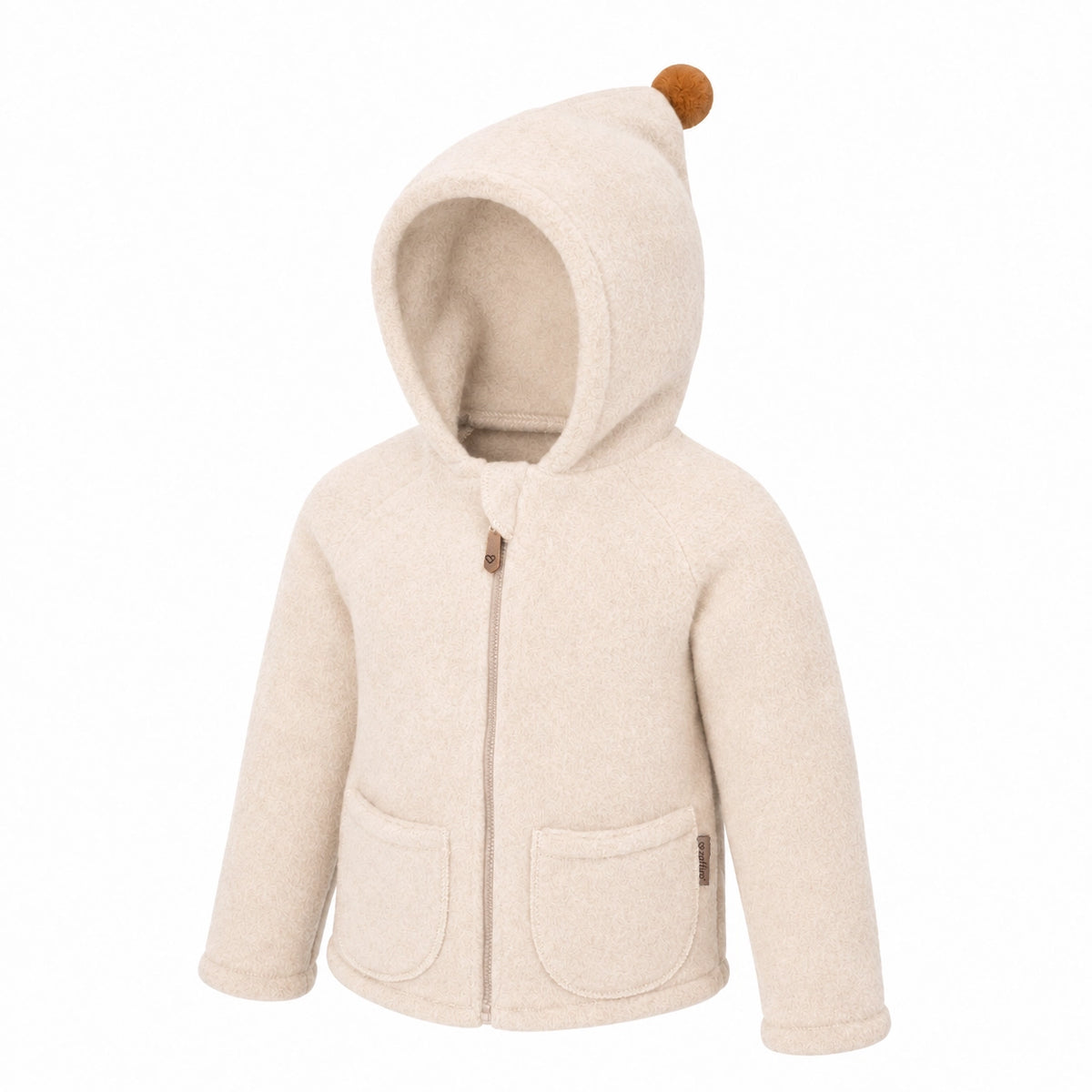 Wolljacke mit Kapuze &