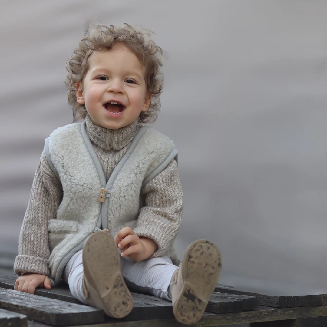 Zaffiro Kinder Wollweste &