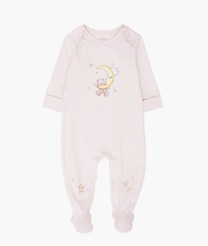 Livly Baby Strampler Teddy Dream rosa