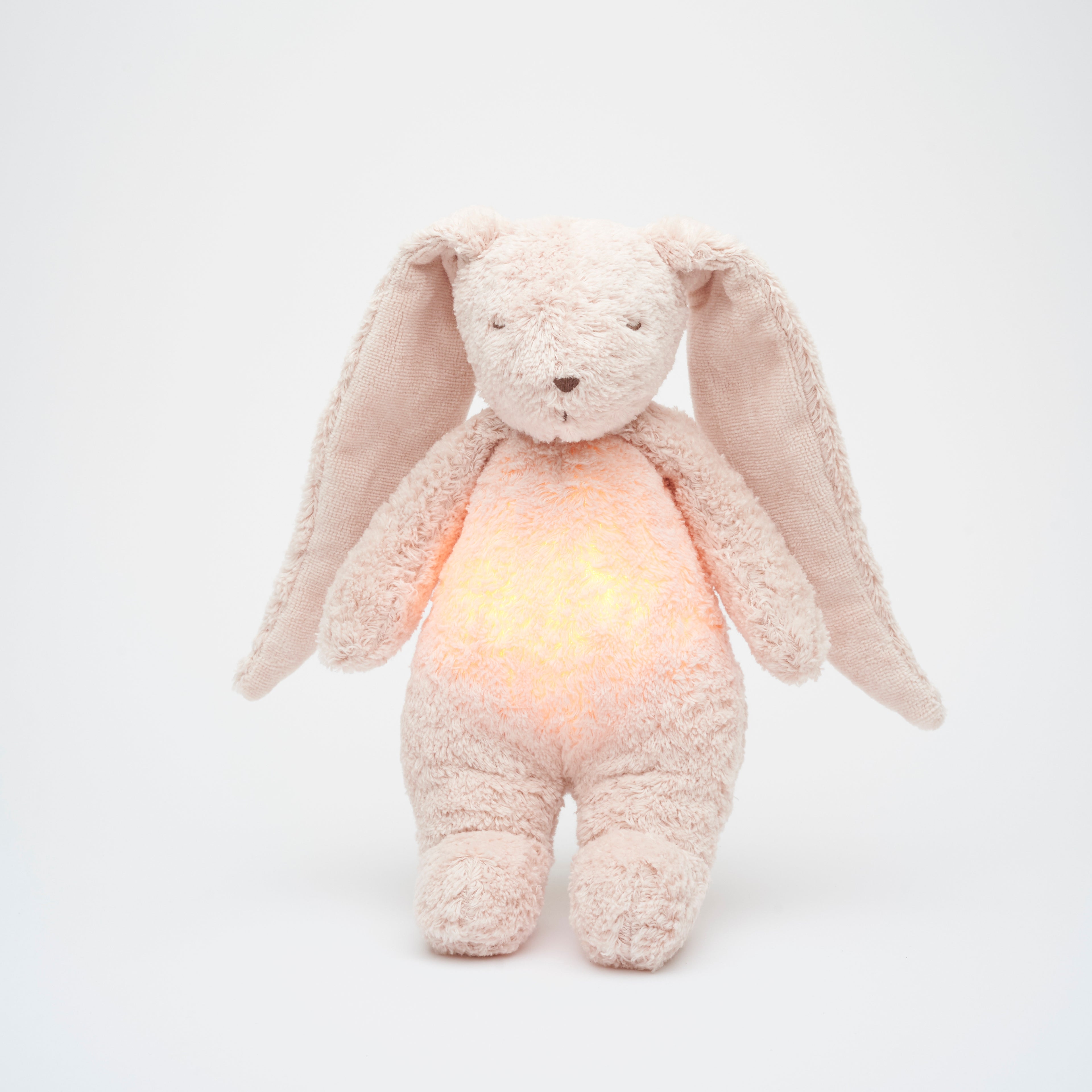 Moonie Hase 2.0 Einschlafhilfe mit Sound &amp; Nachtlicht - rosa