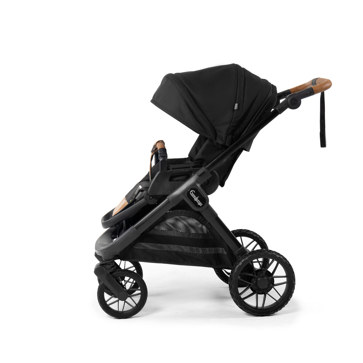 Emmaljunga Kinderwagen SENTO MAX Flat+ Outdoor Black
