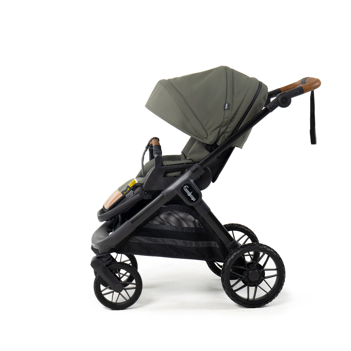 Emmaljunga Kinderwagen SENTO MAX Flat+ Outdoor Green