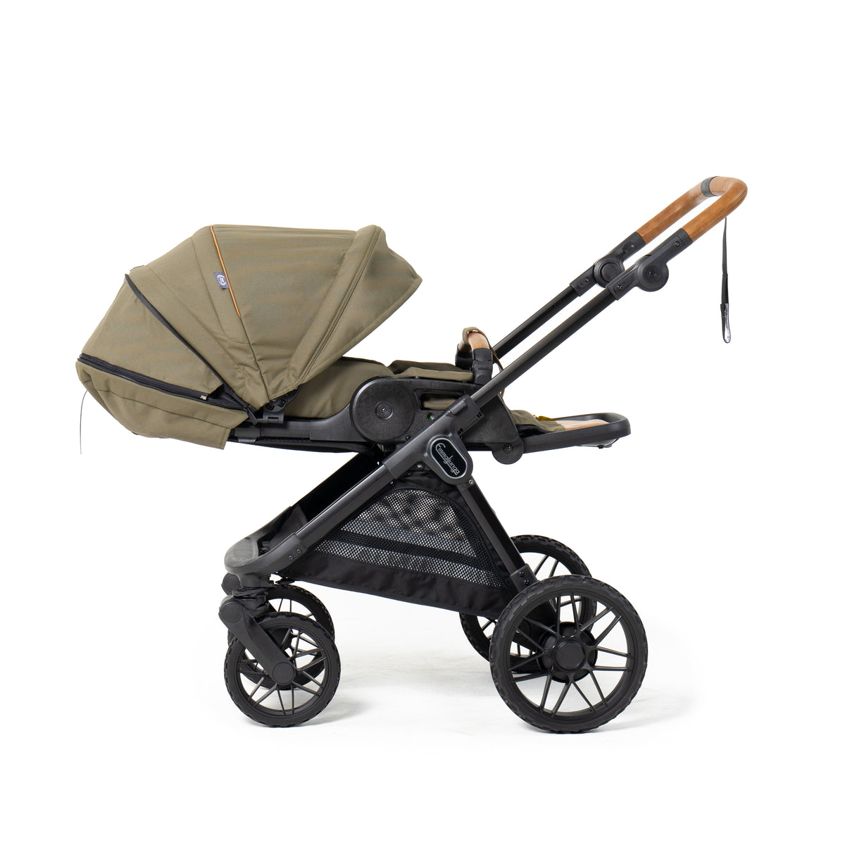 Emmaljunga Kinderwagen SENTO PRO FLAT+ Outdoor Olive