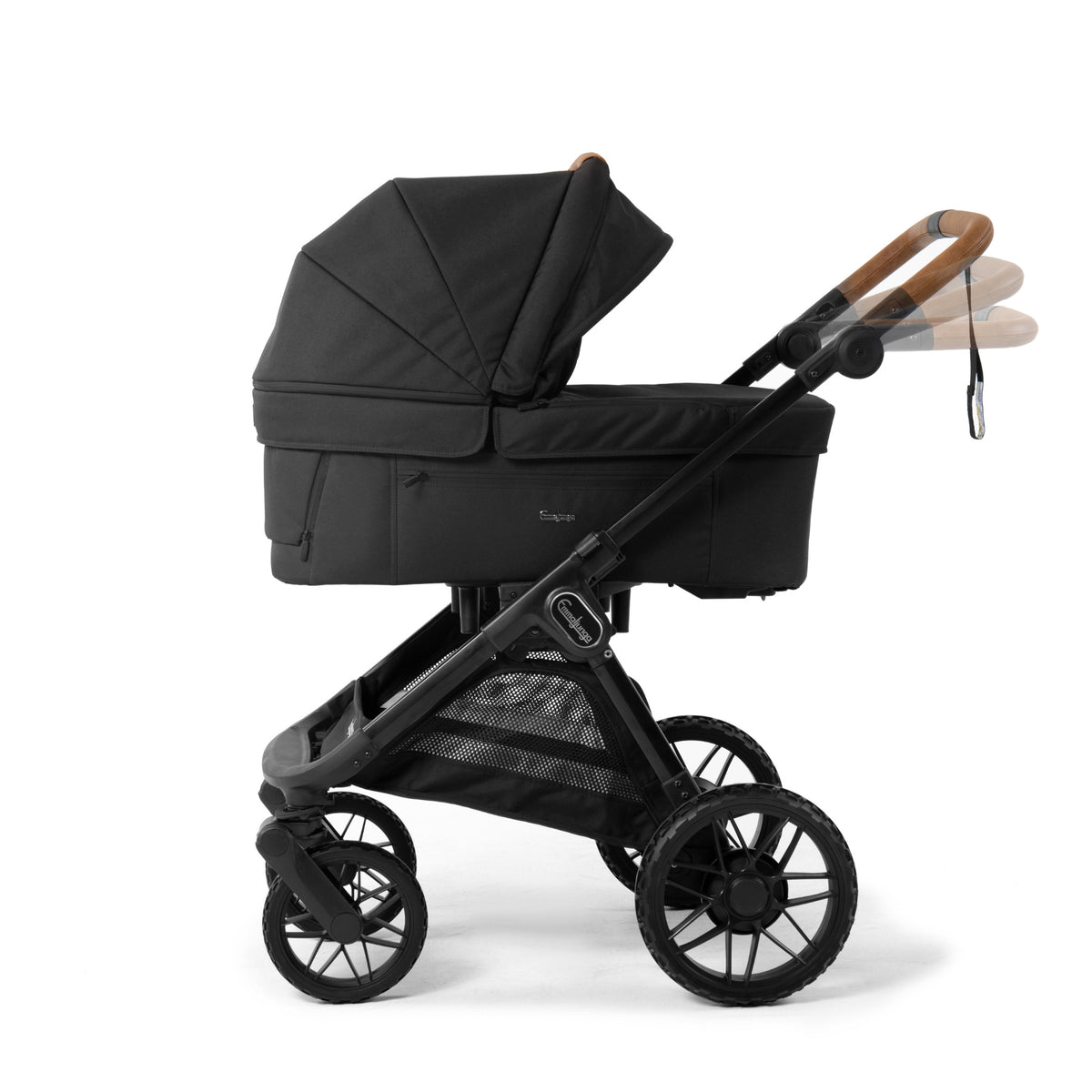 Emmaljunga Kinderwagen SENTO PRO FLAT+ Outdoor Black