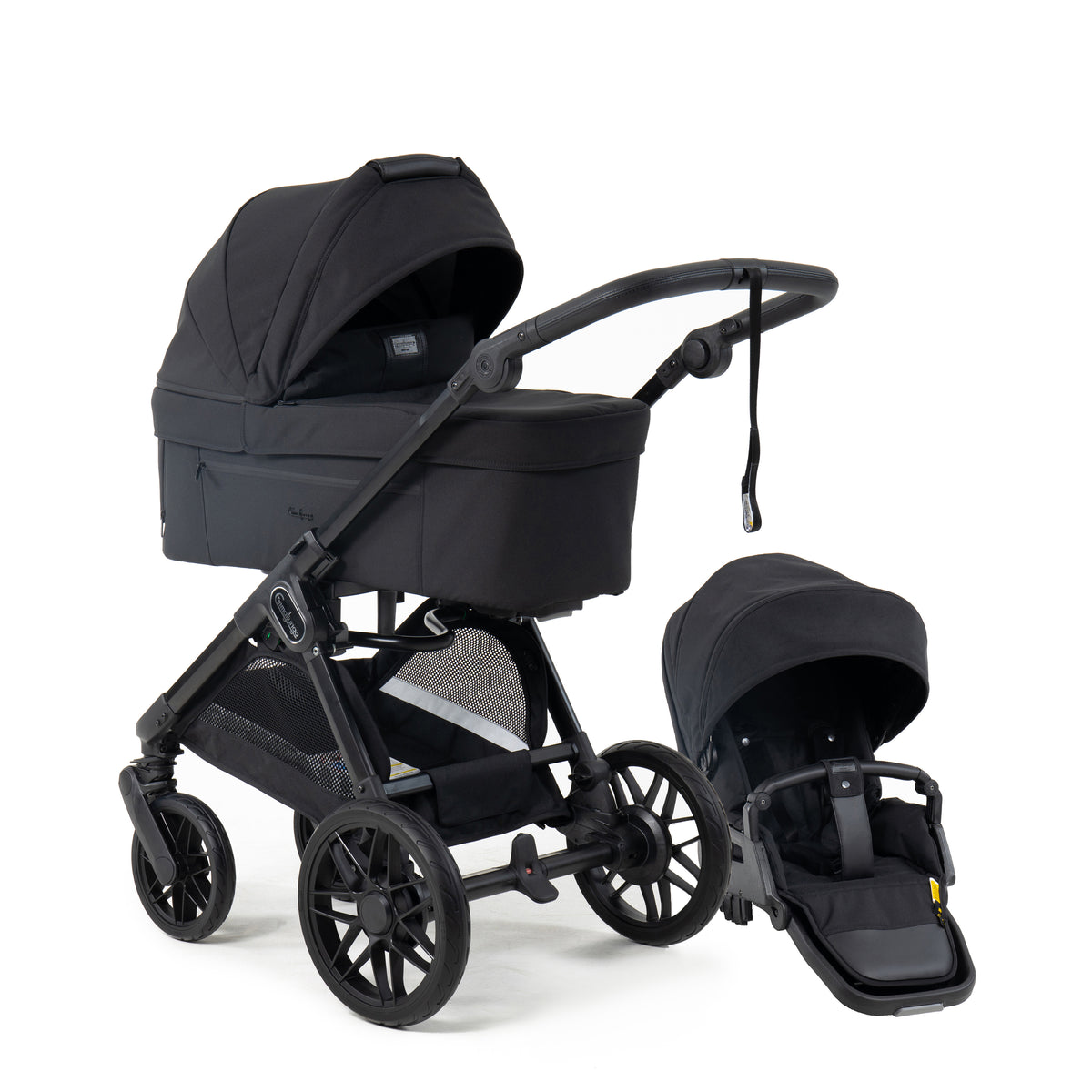 Emmaljunga Kinderwagen SENTO PRO FLAT+ Urban Black