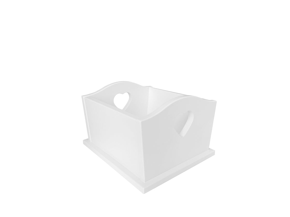 Accessoire Box HEART weiß