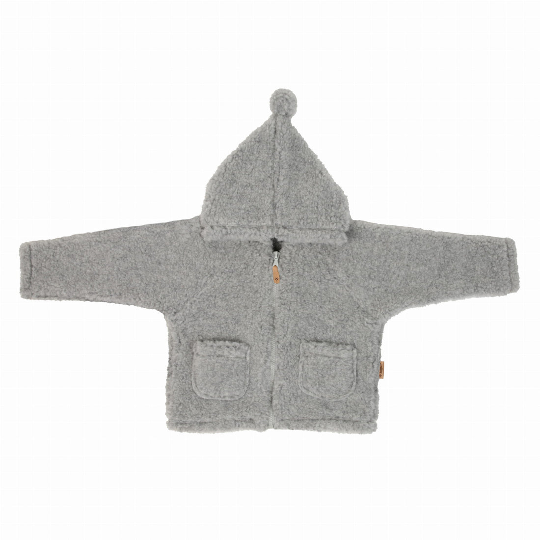 Zaffiro Wolljacke mit Kapuze &