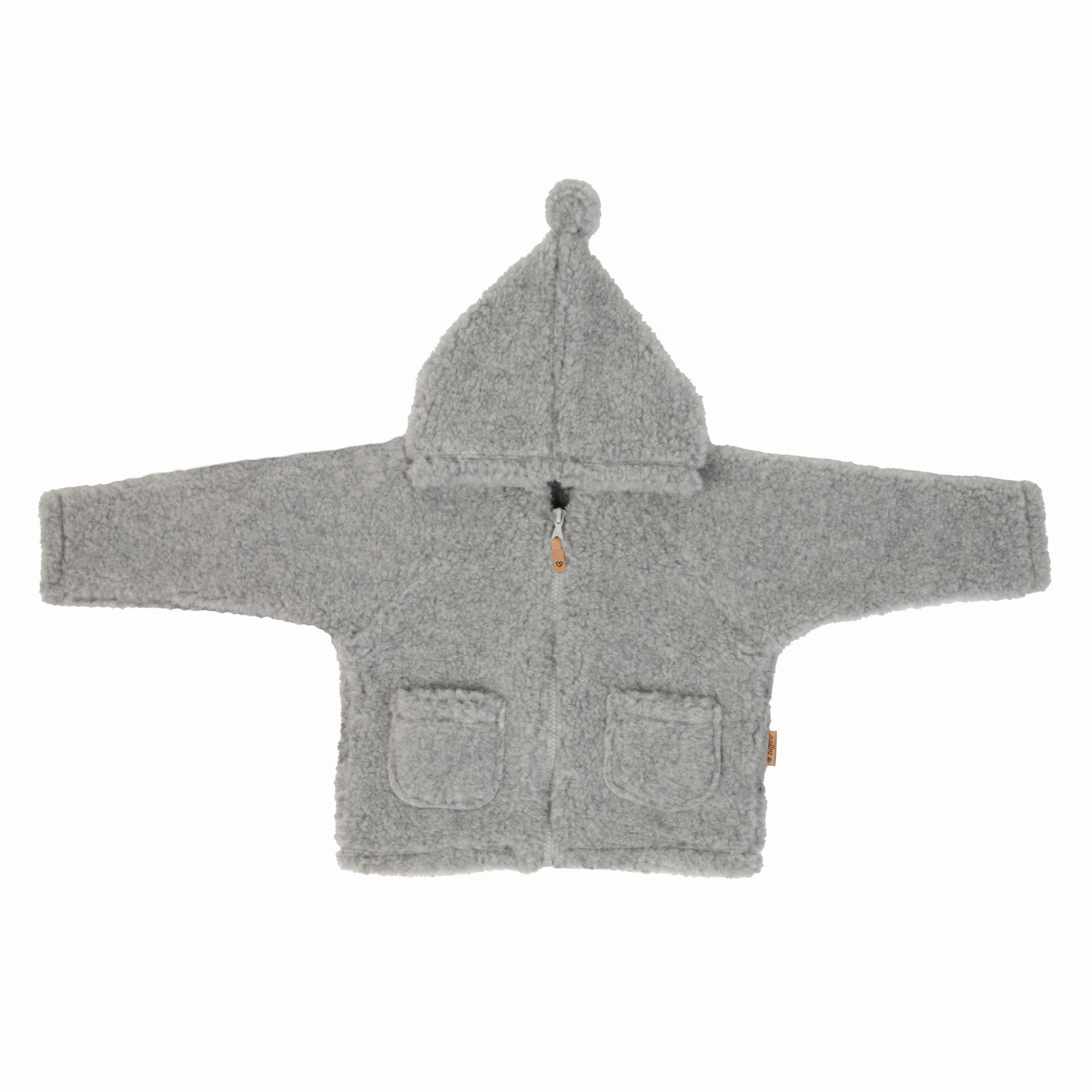 Zaffiro Wolljacke mit Kapuze &