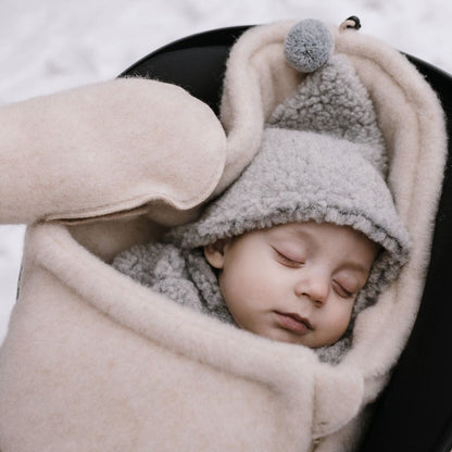 Zaffiro Wolljacke mit Kapuze &