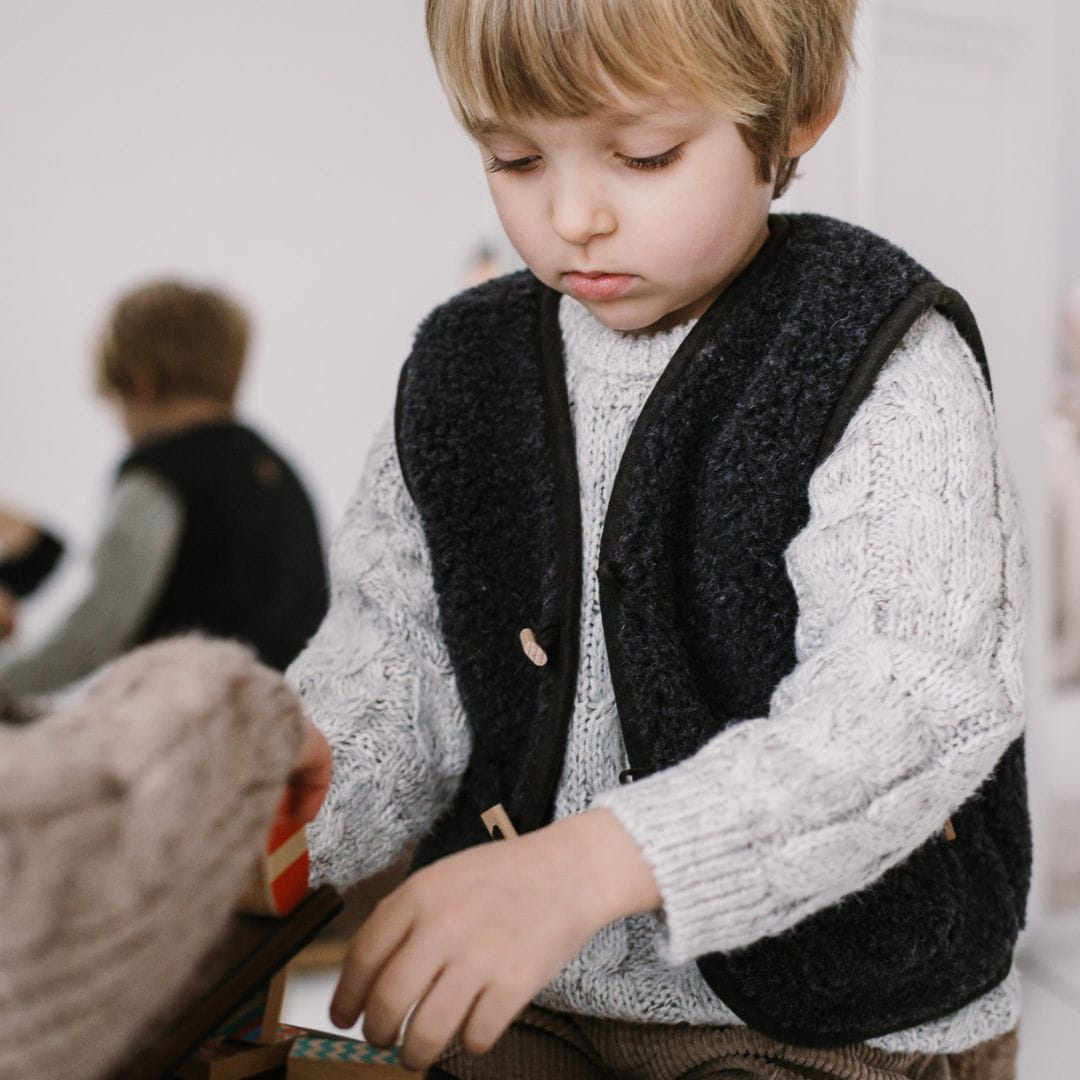 Zaffiro Kinder Wollweste &