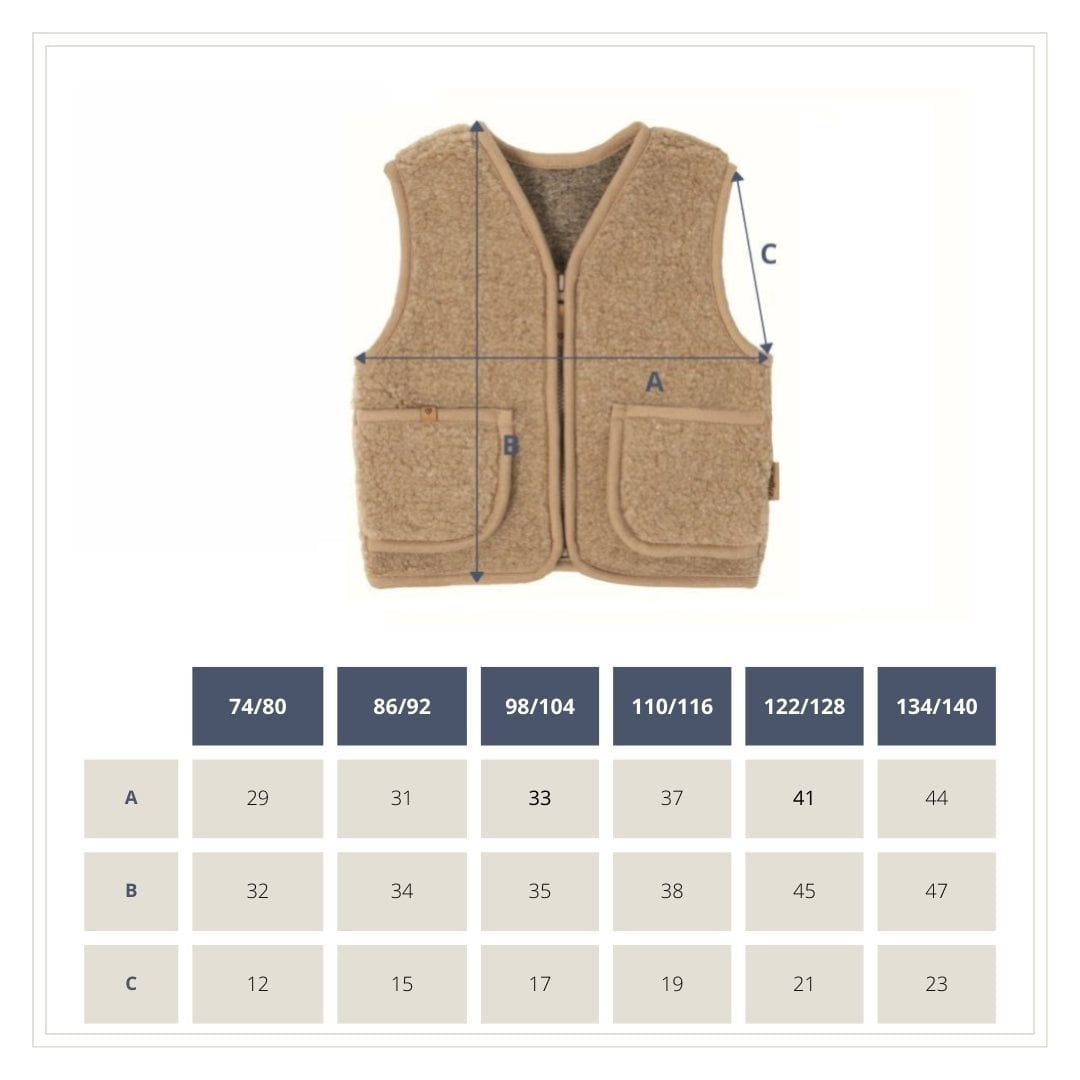 Zaffiro Kinder Wollweste &