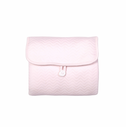 Poetree Kids Wickelunterlage Chevron light pink