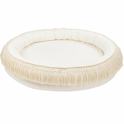 Juniornest BOHO mit Fransen vanille