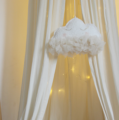 Cotton &amp; sweets Mobile Wolke vanille zum Aufhängen