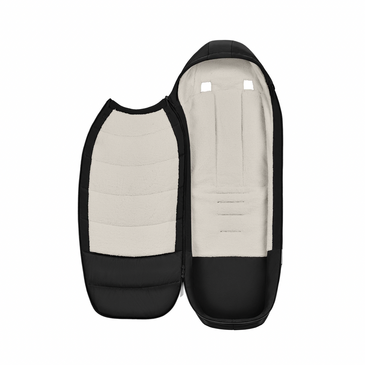 CYBEX Fußsack Platinum Sepia Black