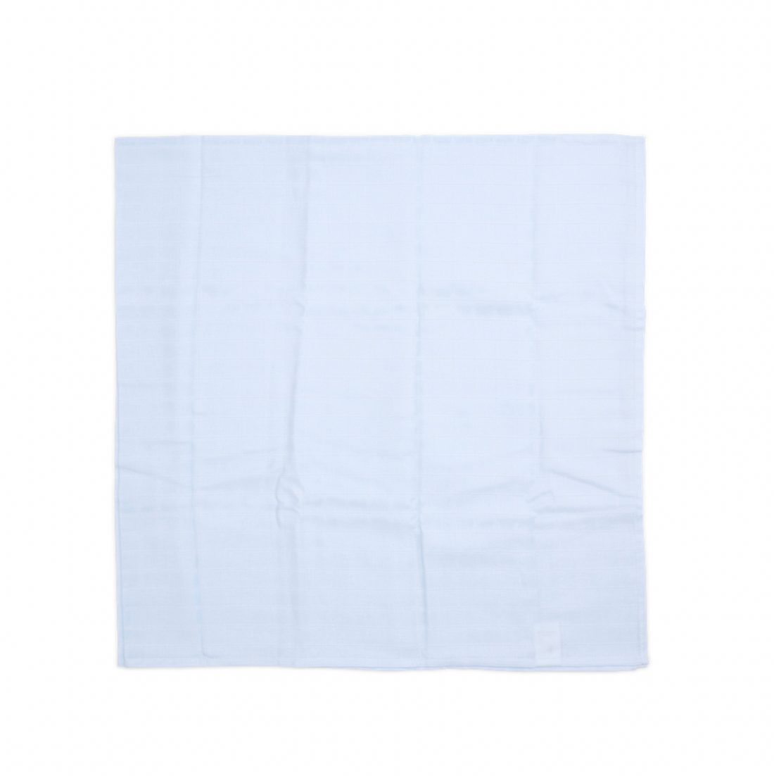 Baby Pucktuch Swaddle hellblau 120x120 cm von Poetree Kids