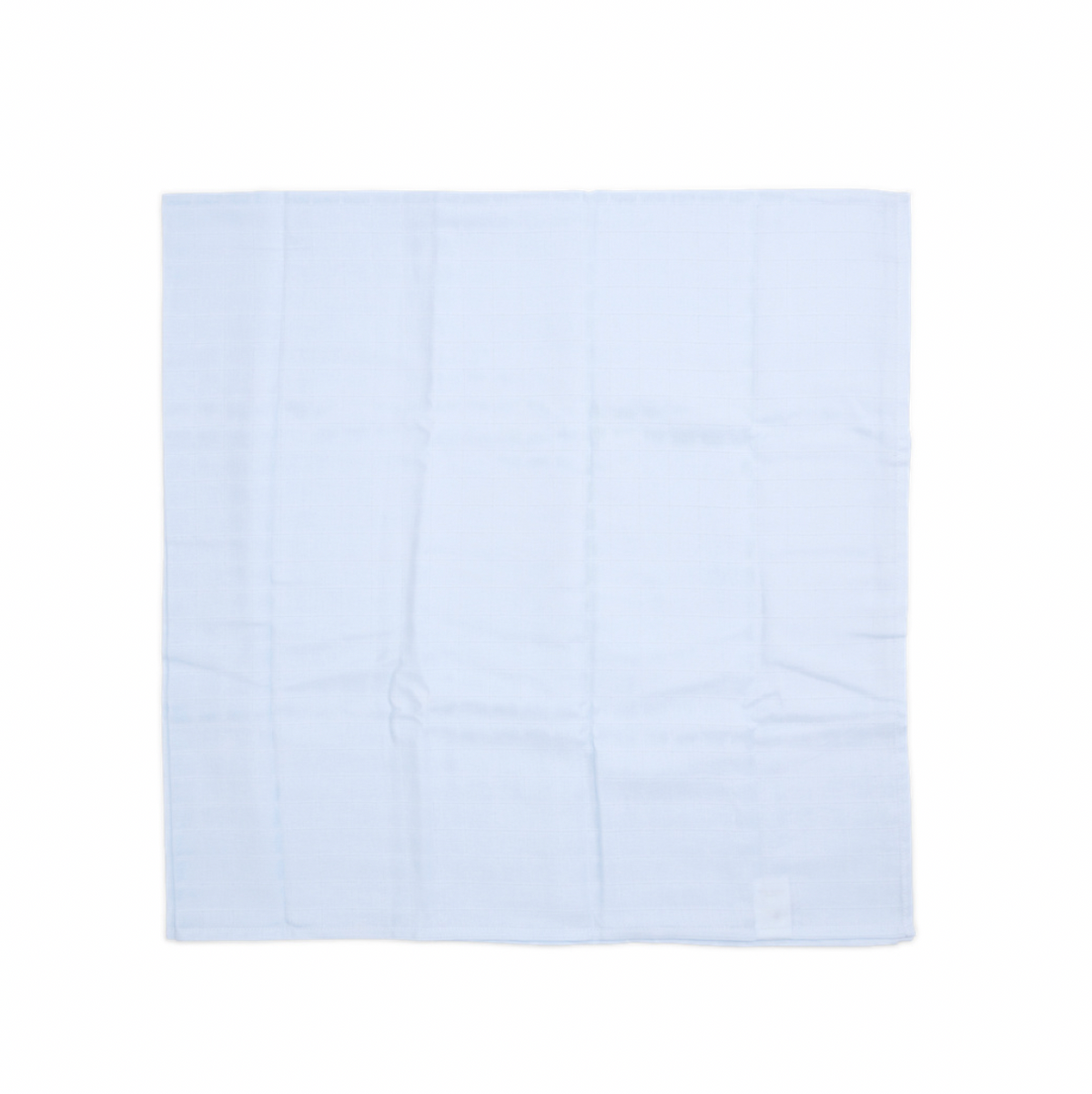 Baby Pucktuch Swaddle hellblau 120x120 cm von Poetree Kids
