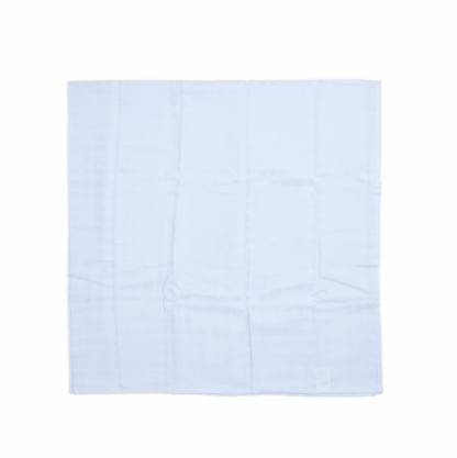 Baby Pucktuch Swaddle hellblau 120x120 cm von Poetree Kids