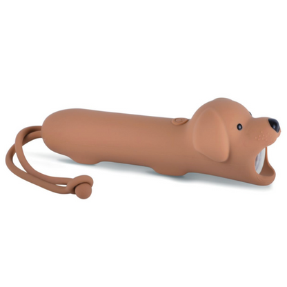 Taschenlampe Silikon in Form eines Hundes