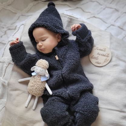 Zaffiro Baby Overall mit Kapuze &