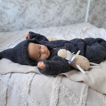 Zaffiro Baby Overall mit Kapuze &