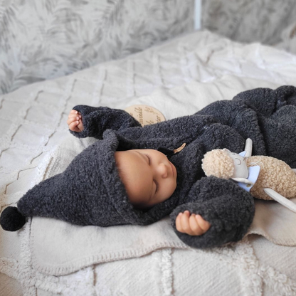Zaffiro Baby Overall mit Kapuze &