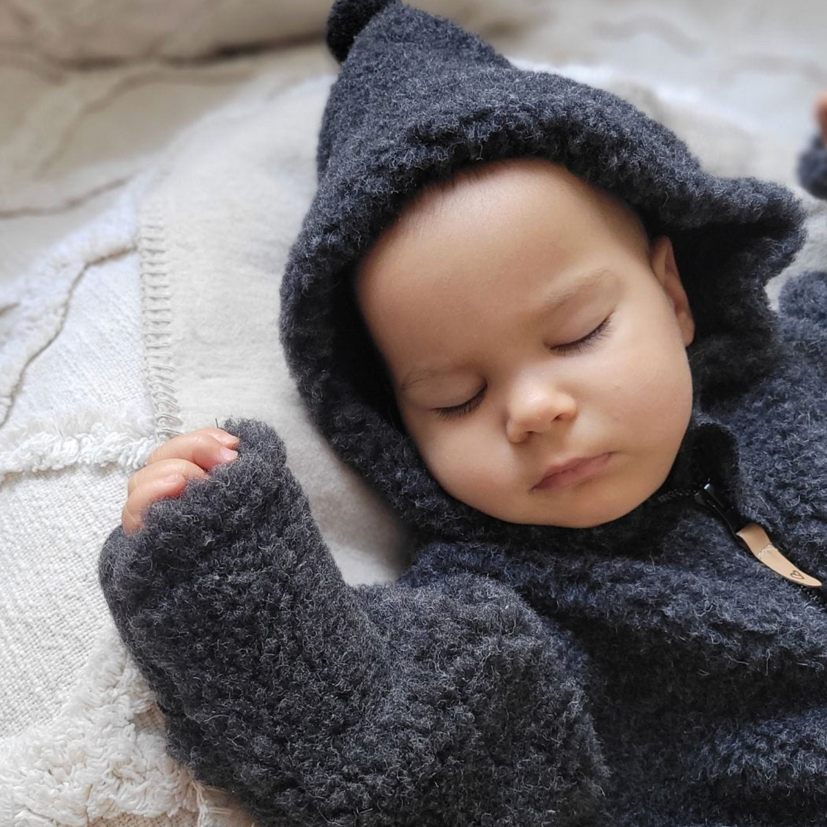 Zaffiro Baby Overall mit Kapuze &