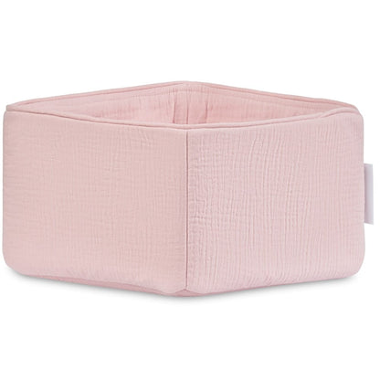 Stoffkorb aus Musselin bubblegum