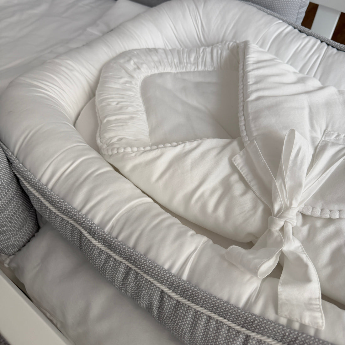 LUI e LEI Babynest ELEGANCE Dreamy Grey