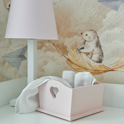 Accessoire Box HEART zartrosa