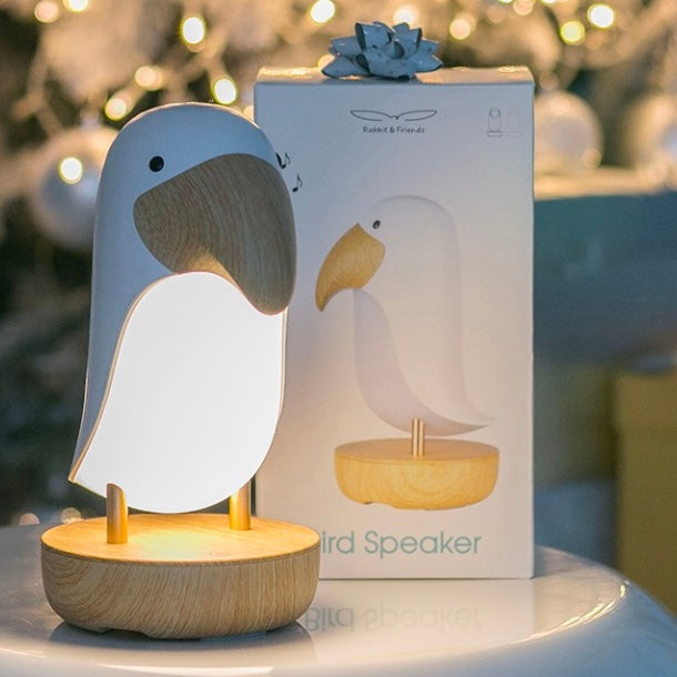 Nachtlicht BIRD mit Bluetooth-Lautsprecher