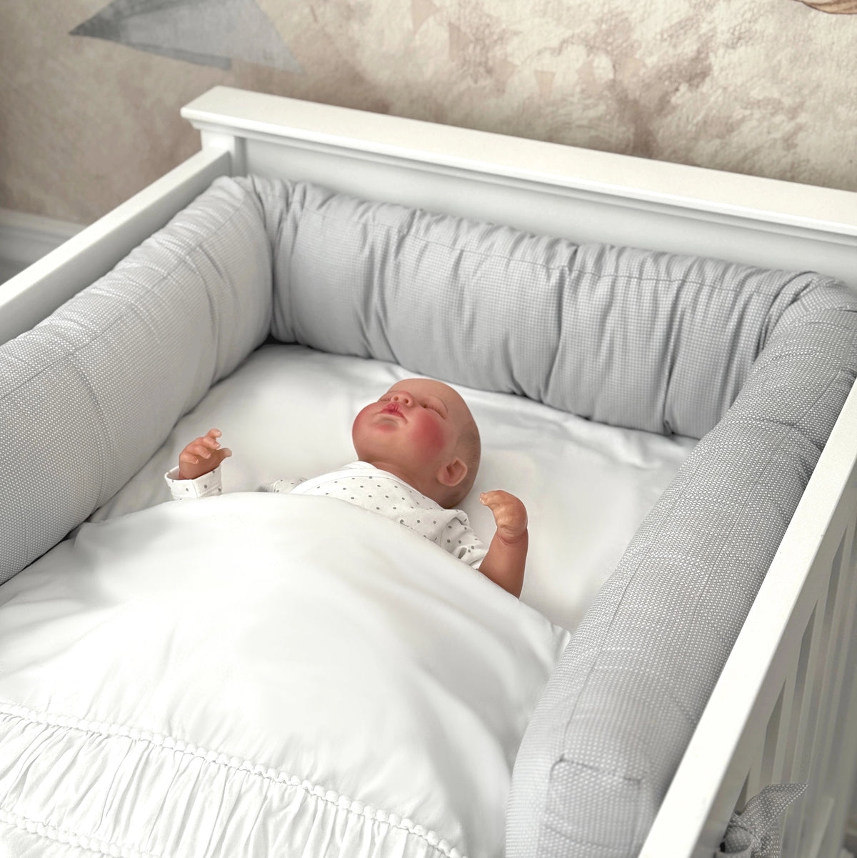 Bettumrandung ELEGANCE Dreamy Grey