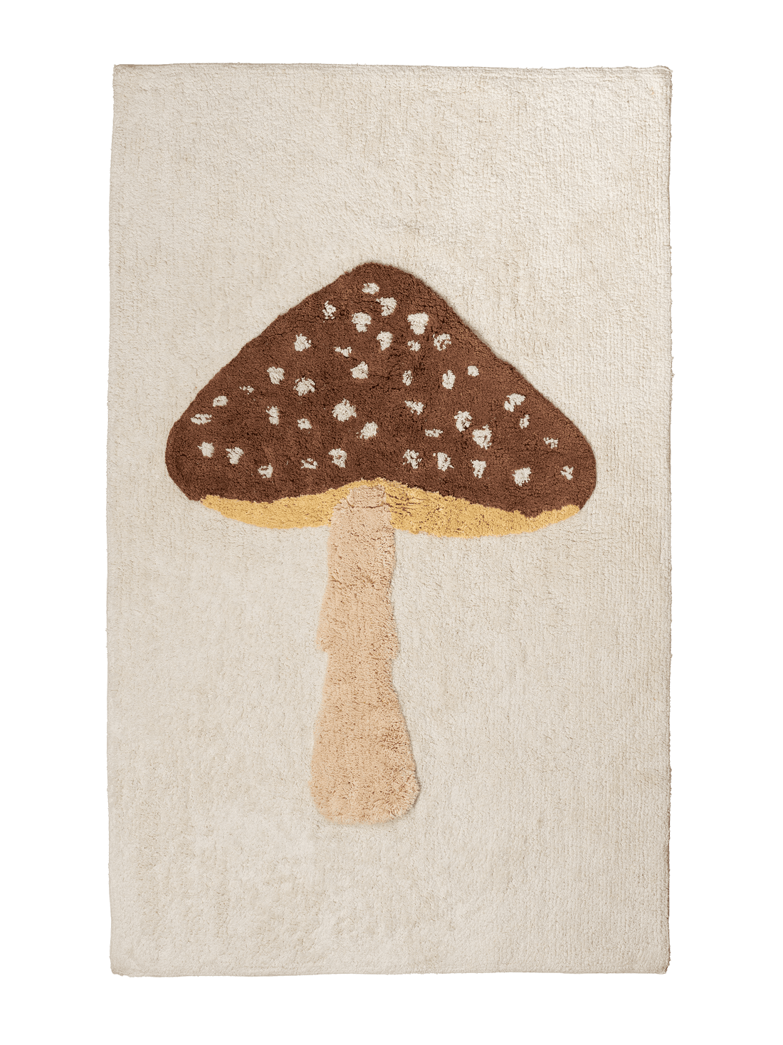 Teppich "Mushroom" aus Baumwolle