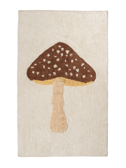 Teppich "Mushroom" aus Baumwolle