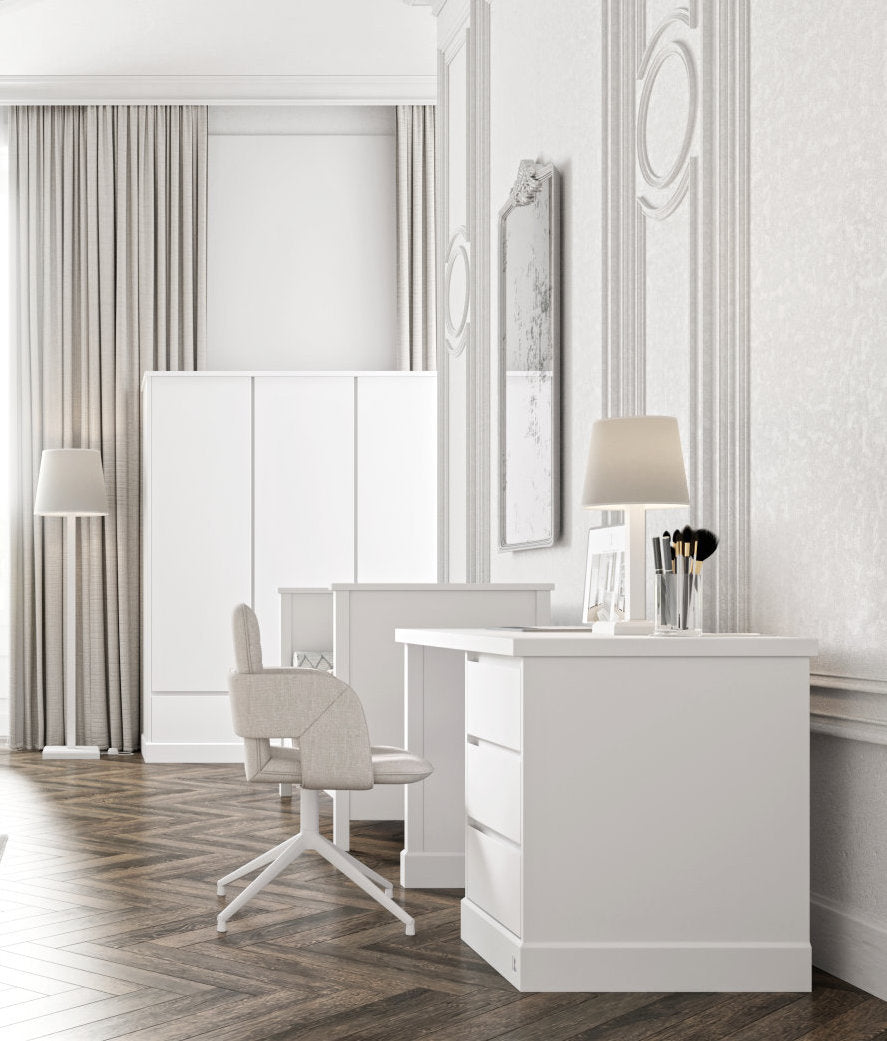 LUI e LEI Schrank PRESTIGE 3-türig mit 3 Schubladen
